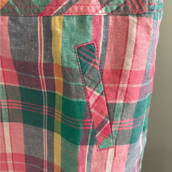 Ladies Talbots Plaid Skirt size 2p fully lined in like new condition. - Picture 2 of 12